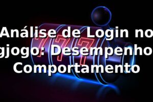 Análise de Login no Tgjogo: Desempenho e Comportamento 📊