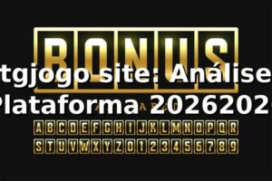 tgjogo site: Análise Plataforma 2026/2026 🚀